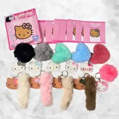 ハローキティ ふわふわチャームBOOK コンプリートセット