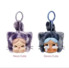 CRYBABY Wild but Cutie シリーズ ぬいぐるみ紫とデニム2個