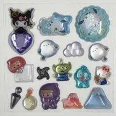 【正規品】ボンボンドロップシール　おすそわけ　おすそ分け　和柄　忍者　富士山