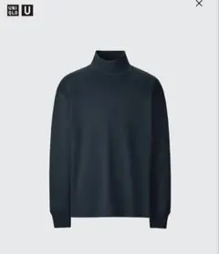 【新品未使用・タグ付】UNIQLO U ブラッシュドモックネックTシャツXL