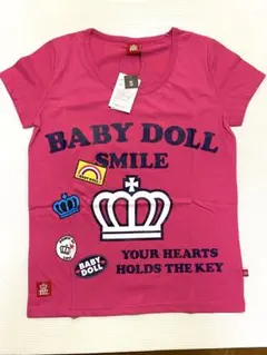 BABY DOLL 半袖 Tシャツ ピンク Sサイズ 新品 ベビードールのサムネイル
