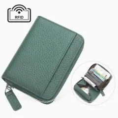 新品☆ 本革 ミニ財布 カード入れ 小銭入れ 財布 コインケース RFID