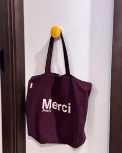 Merci Paris トートバッグ ボルドーのサムネイル