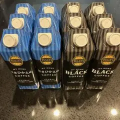 【12本セット】TULLY'S COFFEE 1000mlブラック 甘さひかえめのサムネイル