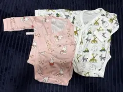 【美品】UNIQLO ロンパース 2枚セット サイズ70 ミッフィー ユニクロ
