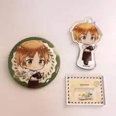 ヘタリア イギリス 英 seria セリア アクキー アクスタ 缶バッジ