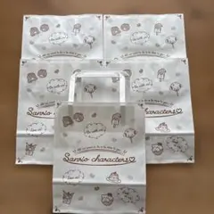 Sanrio characters ショップ袋 5枚セットのサムネイル