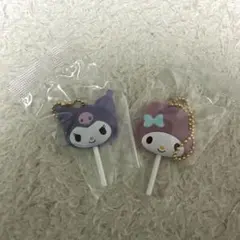 カラフルキャンディーチャーム　サンリオキャラクターズ　マイメロ　クロミ