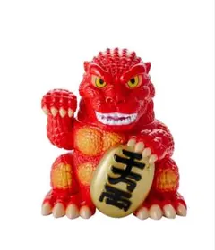 未来に帰る 招きゴジラ ガラモン クリアピンクスパークルVer 2個セット