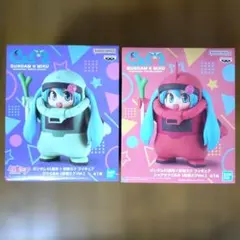 初音ミクGUNDAM x MIKU フィギュア 2体 ガンダム45周年コラボ ③