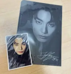 BTS Jungkook ジョングク クリアファイル A4サイズ ポストカード