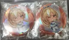 ホロライブEXPO2023開催記念缶バッジ&スタンド　不知火フレア 2個セット