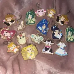 プリキュア クッキーチャームコット キーホルダー 妖精 16セット