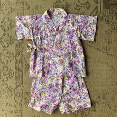 petit main 甚平 花柄 90