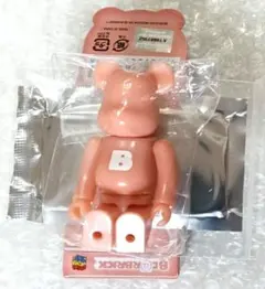 大Ｂ 蓄光 ピンク BE@RBRICK シリーズ45 ベアブリック