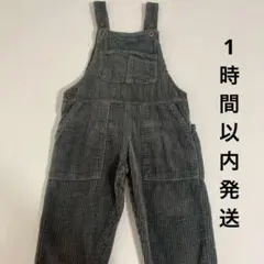 【美品】ZARA KIDS ザラキッズ　コーデュロイ　オーバーオール　92cmのサムネイル