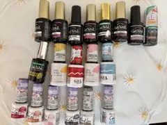 ジェルネイルセット 多色 19本セット セリア ダイソー キャンドゥ