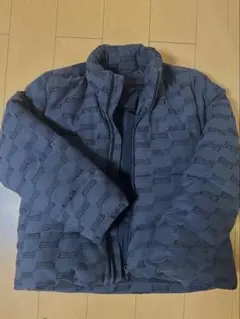 BALENCIAGA BBロゴ ブラック ダウンジャケット 44 美品 デムナ期 