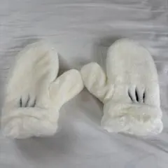 ディズニー ミッキー フェイクファー ミトン 大人用手袋