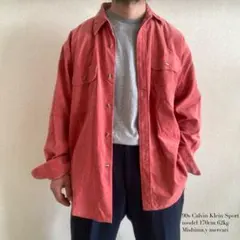 90’s Calvin Klein Sport コーデュロイシャツ