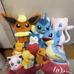 ポケモン ぬいぐるみ プライズ 9体 セット ポケットモンスター