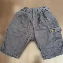 ブランシェスハーフパンツチャコールグレー150