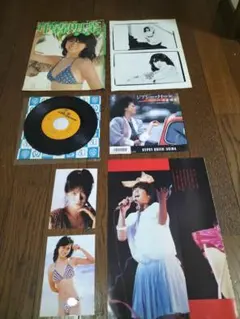中森明菜さん　切り抜き付きEPシングルレコード(中古品)のサムネイル