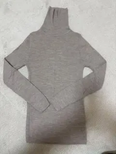 無印良品 ウール100%タートルネック　L size