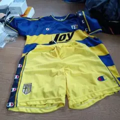 ☆イタリア製☆Champion☆01‐02年☆パルマAC☆中田英寿☆10番☆L