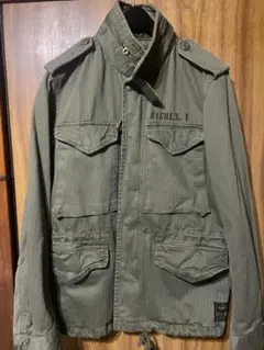 ラルフローレン　デニムサプライ　　ミリタリージャケットXS