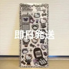 ⚠︎正規品　キティ　平成はっぴーフォンステッカー　シール　レオパード　ギャルキティ