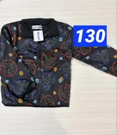 【新品】ポケモン　ジャケット130cm アウター　裏起毛　フルジップ　男の子　①