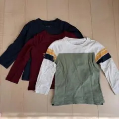 男の子　トップス長袖　4T 110センチ　3枚セット