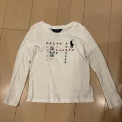 Polo Ralph Lauren 長袖カットソー 6号 ホワイト