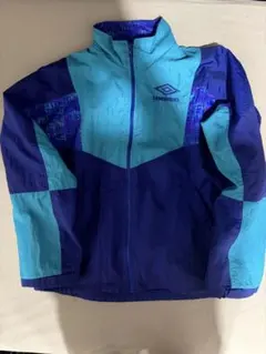 UMBRO ナイロンジャケット S 青・紫
