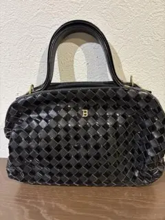 Bally :ブラックレザーハンドバッグ 最終値下げ価格にしました！