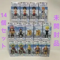 ワンピース　コレクタブルフィギュア　エニエスロビー１＆２　全種セット ワンピース ワールドコレクタブル フィギュア エニエスロビー1