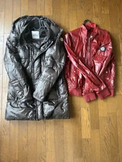 【美品・2点セット】MONCLER モンクレールダウンコート＆ブルゾン サイズ1
