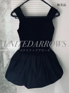 【美品】　UNITEDARROWS ユナイテッドアローズ　異素材　フレアトップス