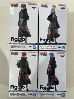 NARUTO ナルト 疾風伝 Figuno 全4種 暁 8個セット NARUTO ナルト 疾風伝 Figuno 全4種 暁 - メルカリ