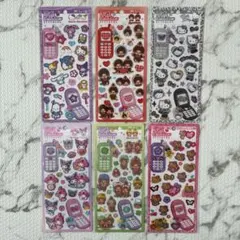 平成はっぴーフォン　サンリオ　モンチッチ　6種　セット