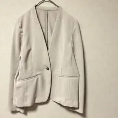ユナイテッドアローズ　ノーカラージャケット　美品　Mサイズのサムネイル