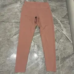 【UNIQLO/ユニクロ】 AIRism ヨガパンツ　Mサイズ　ピンクベージュ