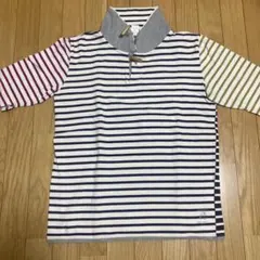 gym master ストライプ ポロシャツ Lサイズのサムネイル