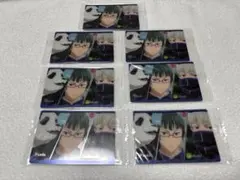 呪術廻戦 禪院真希 狗巻棘 パンダ 2年生 トレーディングカード 7枚セット