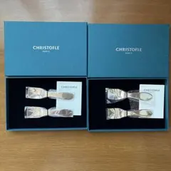 CHRISTOFLE クリストフル　シルバー アイススプーン 2本セット　2箱のサムネイル