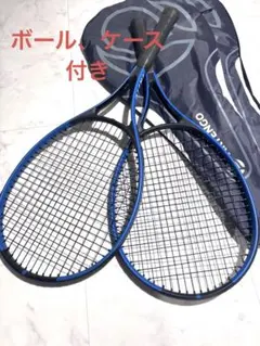 【美品】DecathlonARTENGO テニスラケットセット ケースボール付