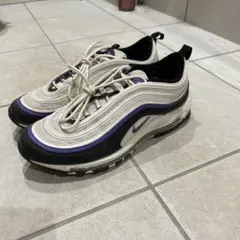 NIKE Air Max 97 ホワイト パープル ブラックのサムネイル