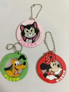 Seria セリア ディズニー ラバーキーホルダー　ミニー プルート フィガロのサムネイル
