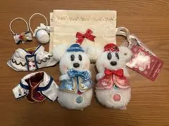 Disney Sno 2017 ぬいぐるみバッジ ペア Disney SnoSnow 2017 ぬいぐるみバッジ ペア - メルカリ